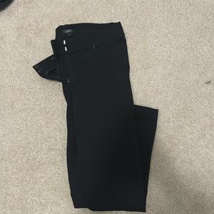 LOFT curvy skinny slacks size 0